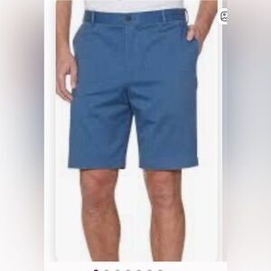 Dockers Men's Slate Blue Flat Front Shorts